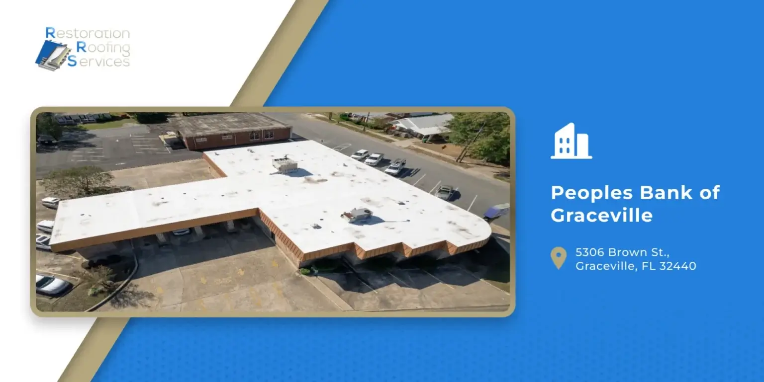 Commercial Roof Repair of Peoples Bank of Graceville