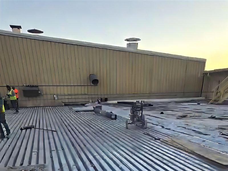 Metal Roof Replacement at Enterprise Electronics Corporation