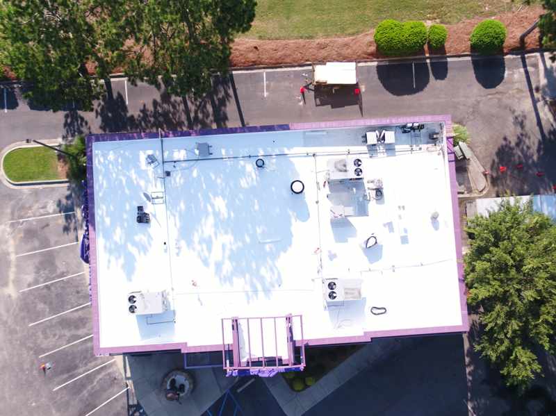 Daphne AL - Roof inpection and full PVC roof replacement at Mellow Mushroom