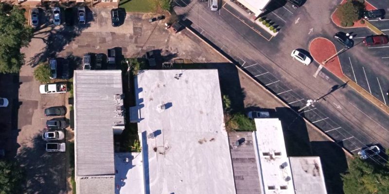 Aerial View at Shopping & Office Complex 1760 Thomasville Road