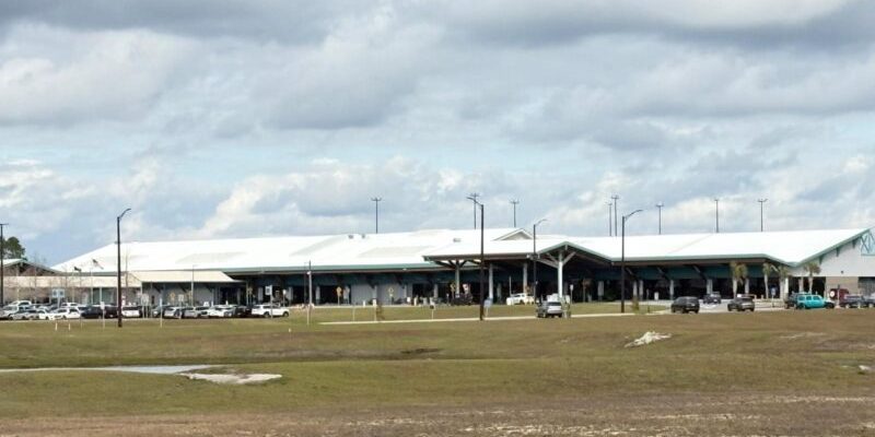 Northwest Florida Beaches International Airport Fabral Metal Roof after completion of repairs.